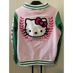 Hello Kitty & Friends Varsity Fleece Lightweight Womens/Juniors Jacket Size XS